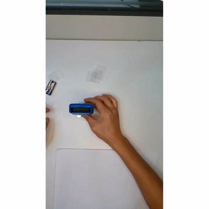 Portable Car Paint Tester Digital LCD Iron Aluminum Coating Thickness