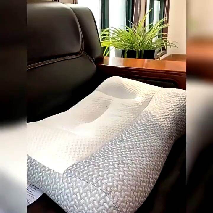 【SOFTRY】Orthopedic Pillow, Japanese Cervical Spine Repair Latex Pillow