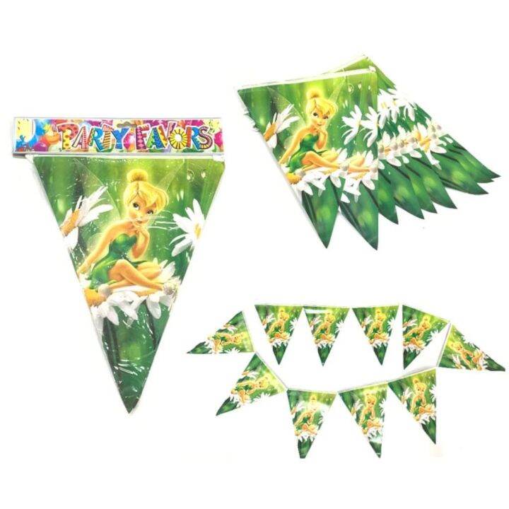 1pack Banderitas/Party Banner /Tinkerbell Theme Party 2.5meter ...