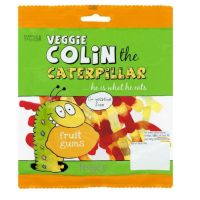 Mark &amp; Spencer Veggies Colin the caterpillar 170g.(Gelatin Free)เยลลี่ ผลไม้