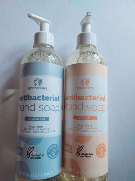GreenerWays Antibacterial Hand Soap Lazada PH