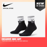 Nike Unisex Everyday Plus Clush Ankle 1 Pair Socks - Black