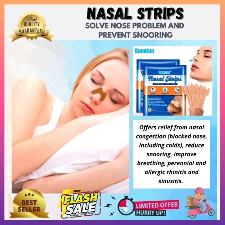 💯 Nasal Strips Stop Snoring Strips VERY AUTHENTIC SAFE GUARANTED AND