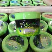 ทรีทเม้นท์ OK Herbal Hair Treatment ทรีทเม้นท์ บำรุงผม ฟื้นบำรุงผมเสียอย่างเร่งด่วน 
ทรีทเม้นต์บำรุงผม ทรีทเม้นท์บำรุงเส้นผมที่ผสานคุณค่าสารสกัดธรรมชาติ จากอาร์แกรออยล์ โสม ดอกอัญชันและโคโคนัท ออยล์ 

คุณสมบัติ 
เนื้อครีมซึมลึกสู่เส้นผม ช่วยฟื้นบำรุงผม