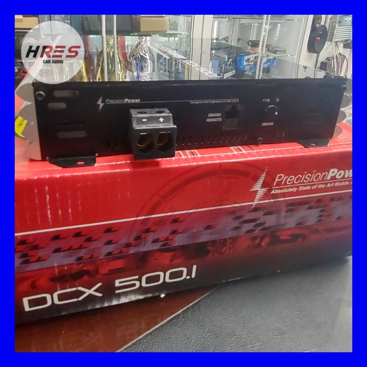 เพาเวอร์แอมป์รถยนต์-precision-dcx500-1-monoblock-สุดยอดแอมป์ขับซับ-คัดเกรดอุปกรณ์-กำลังวัตต์เต็ม-แท้-ใหม่-มีประกัน-1ปี-ซื้อผ่านแอปมีส่วนลดถูกที่สุด-การันตรีคืนสินค้า-เก็บปลายทางได้