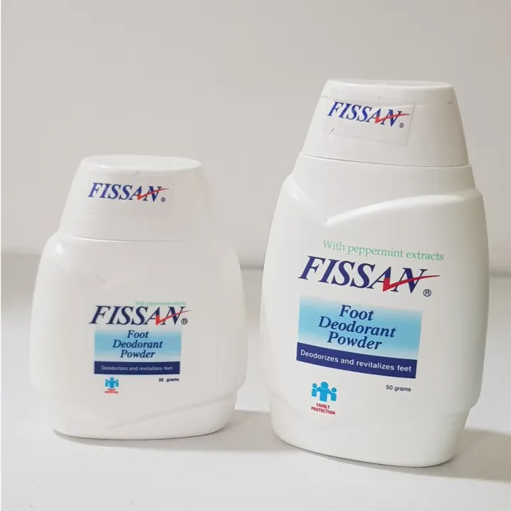 FISSAN Foot Deodorant Powder (25g & 100g) Lazada PH