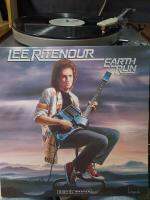 000138  LEE RITENOUR   EARTH RUN   แผ่นเสียง vinyl Lp 33rpm 12"สภาพกำลังฟังได้ดีได้รับการตรวจสอบ