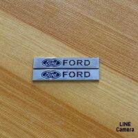 โลโก้* ford เล็กคู่ งานโลหะ ( ขนาด* 1 x 5.9 cm ) ราคาต่อคู่