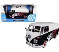 Volkswagen Type2 (T1) 1:24 scale Delivery van(hotRod) # 79566 [Motormax]