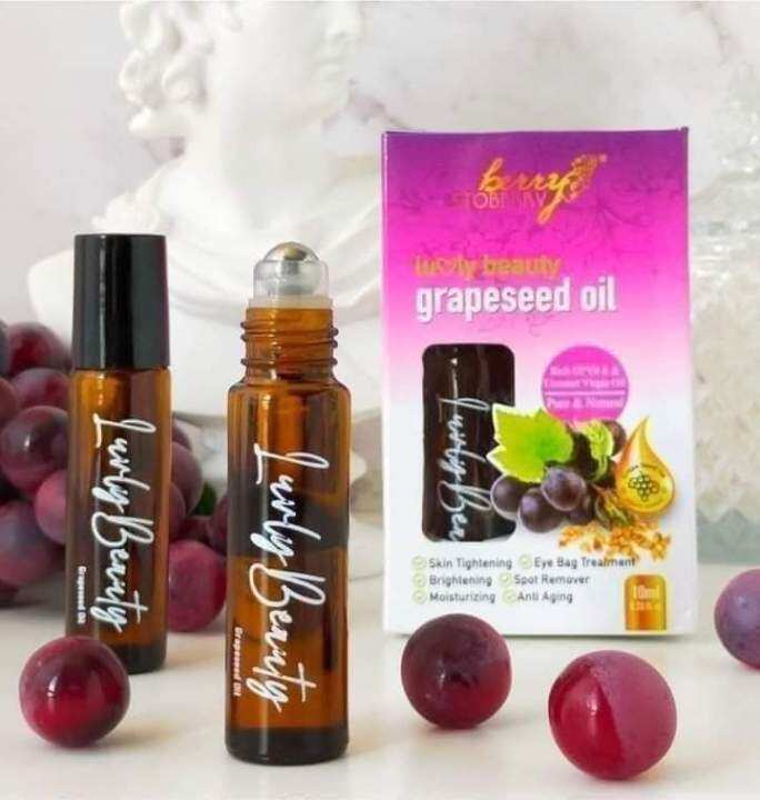 GRAPESEED OIL BY BERRY STOBERRY🍇🍇[READY STOCK] Lazada