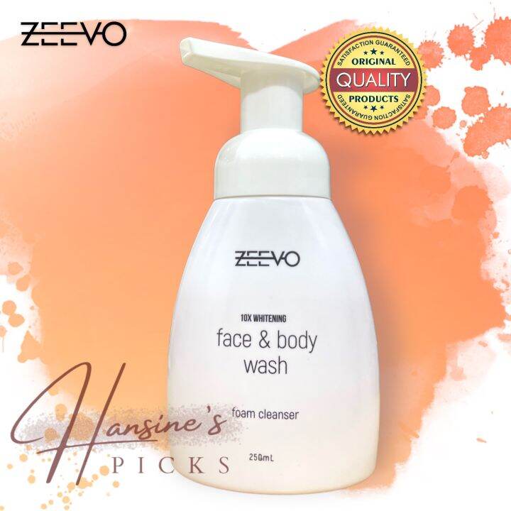 Zeevo Face and Body Wash 250ml Lazada PH