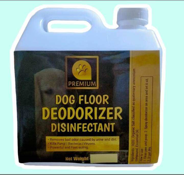 Premium dog Poop and Pee deodorizer and disinfectant 1 liter Lazada PH