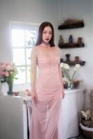 [พร้อมส่ง]Sierabysera- Rosie Dress ชุดเดรสยาว ผูกหลัง ผ่าข้าง