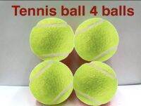 Tennis balls (4 balls/บรรจุ4ลูก) ลูกเทนนิสใช้สำหรับฝึกซ้อม ฝึกเล่นเกมส์ ใช้ทำกิจกรรมต่างๆได้ สินค้ามีคุณภาพรับประกัน