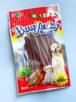 BowJerky ขนมสุนัข รสเนื้อ ขนาด 100 กรัม