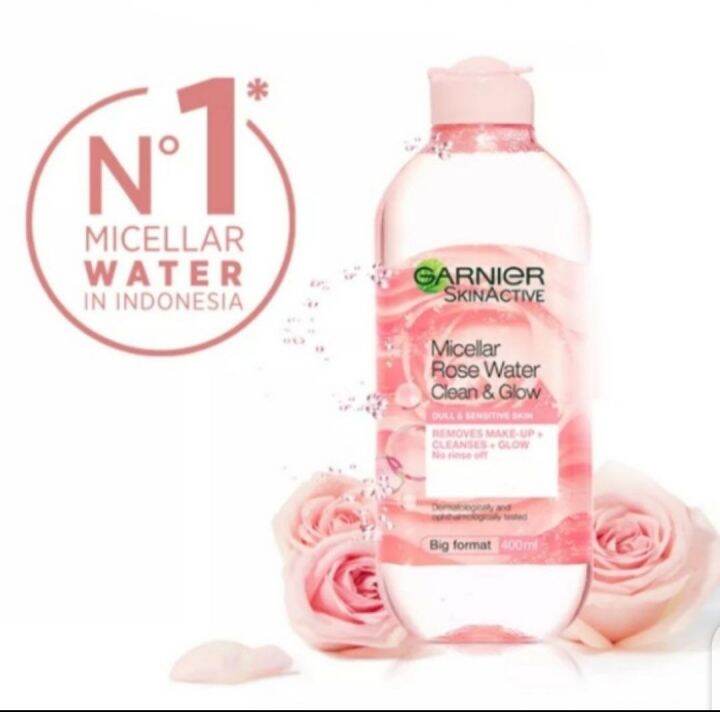 Garnier Rose Micellar water 400ml | Lazada Indonesia