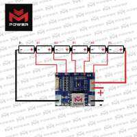 BMS 6S 20A M POWER ใช้งานกับแบตเตอร์รี่3.2Vได้ทุกขนาด(มีซิ้งระบายความร้อนพร้อมสาย) ใช้กับแบตเตอรี่ฟอตเฟส3.2V