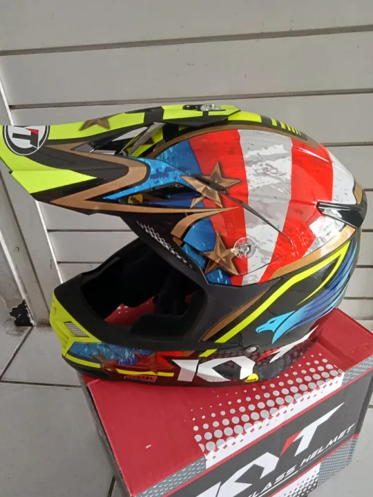 HELM KYT CROSS SKYWHY ORIGINAL Lazada Indonesia