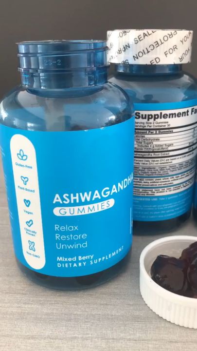 Vigorous Age Ashwagandha Gummies Relax Restore Unwind 60 Gummies Lazada Ph