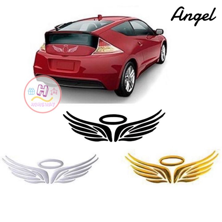 sticker-สติ๊กเกอร์-3d-ปีกนางฟ้า-angel-นางฟ้า-แต่งรถยนต์-สติ๊กเกอร์แต่งรถ-สติ้กเกอร์นางฟ้า-ติดรถ-ติด-แต่ง-รถ-รถยนต์-ปีก