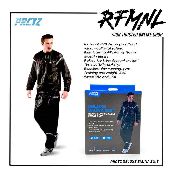 PRCTZ Deluxe Sauna Suit Lazada PH