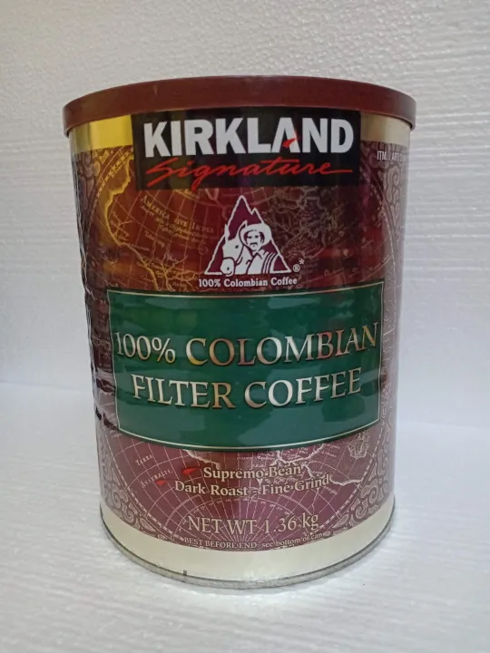 Kirkland Signature Dark Colombian Ground Coffee 1 36kg Lazada PH