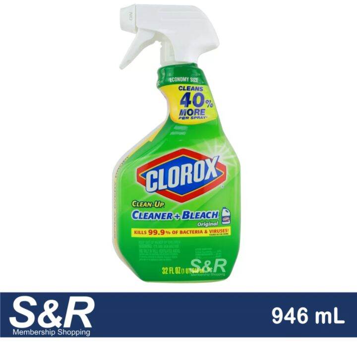 Clorox Clean Up Cleaner+Bleach Original 946ml(USA) Lazada PH