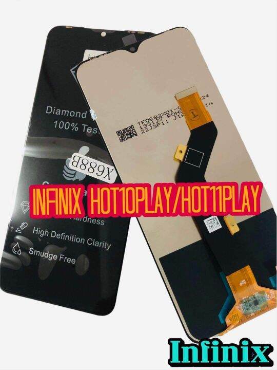 หน้าจอ-lcd-ทัชสกรีน-infinix-hot10play-hot11play-แท้-แถมฟีมล์กระจกกันรอย-สอนค้ามีของพร้อมส่ง