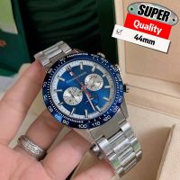 44mm Quartz chronograph stop wacthes function hight Quality wacthes