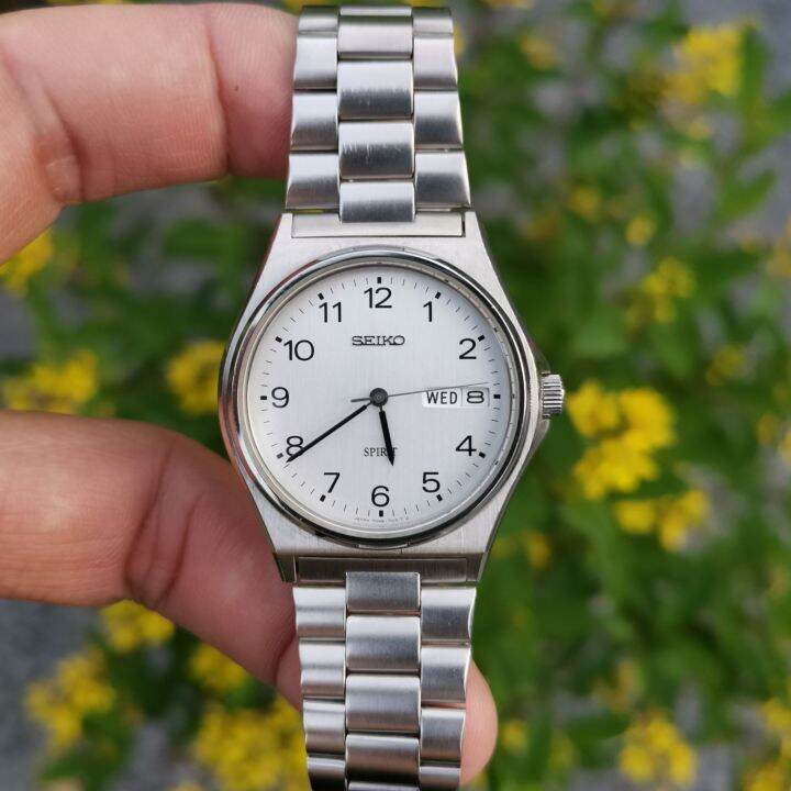 Đồng Hồ Si Nhật Nam 💠✨ SEIKO - SPIRIT - QUARTZ ✨ Size 35 mm 🍀 Size Dây   cm 🍀 Chống Nươc 💯 Mét 💠 N . 133 