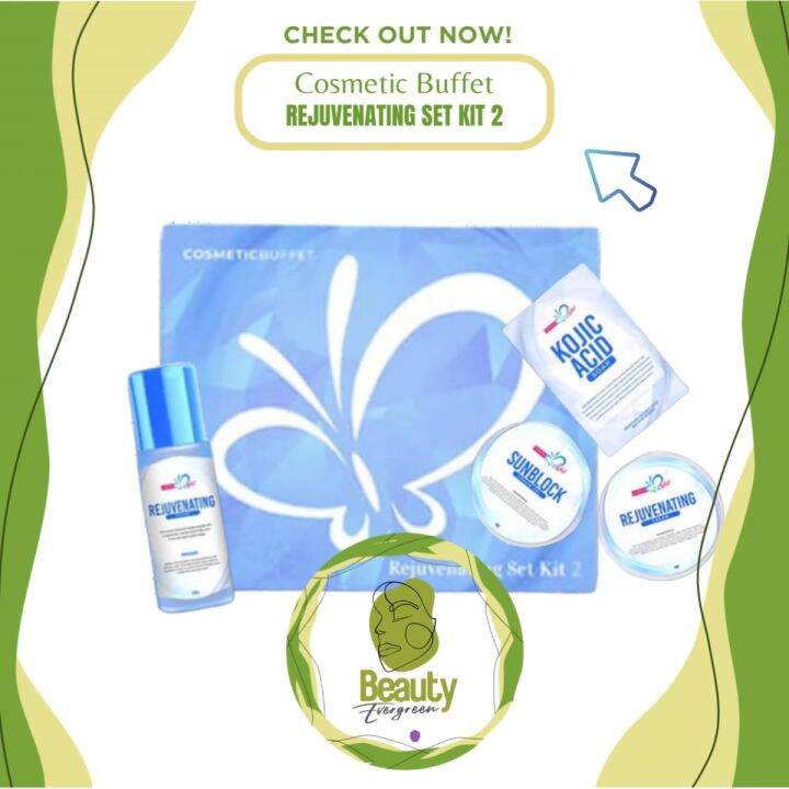 Cosmetic Buffet Rejuvenating Set 2 Lazada Ph