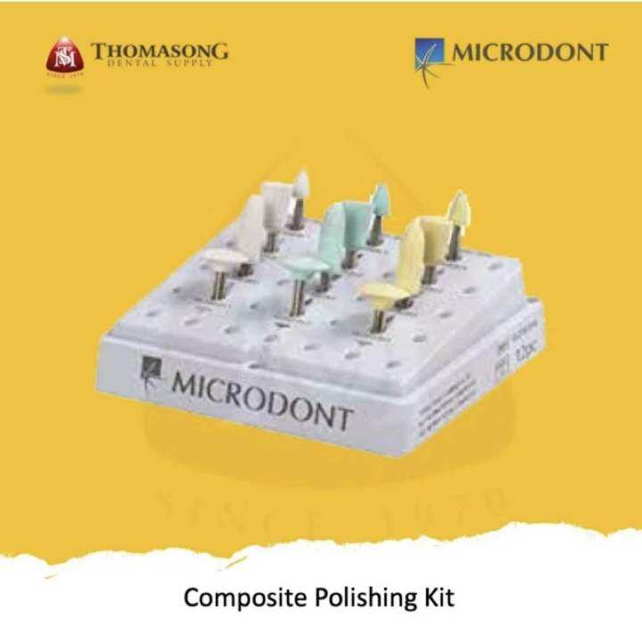 Microdont Composite Polishing Bur Kit