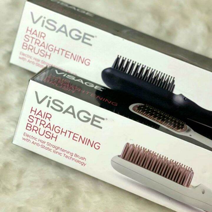 VISAGE Hair Straightening Brush Lazada PH