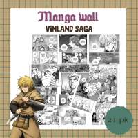 Manga wallpapers เรื่อง vinland saga ภาพมังงะ ภาพตกแต่งห้อง