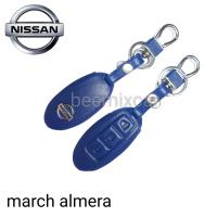 ซองหนังหุ้มกุญแจรีโมท นิสสัน March Almera