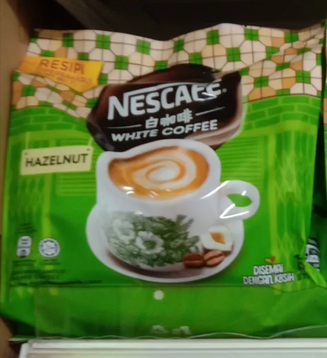Nescafe White Coffee Hazelnut 15S Lazada