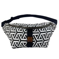 กระเป๋าคาดเอวผ้าแคนวาส Cotton Canvas Fanny Pack, Waist Bag, Adjustable Belt