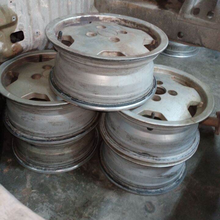 Used Rim proton wira 13" aloy rim JRD. size 13x5.5 whee ser(4pcs)l Lazada