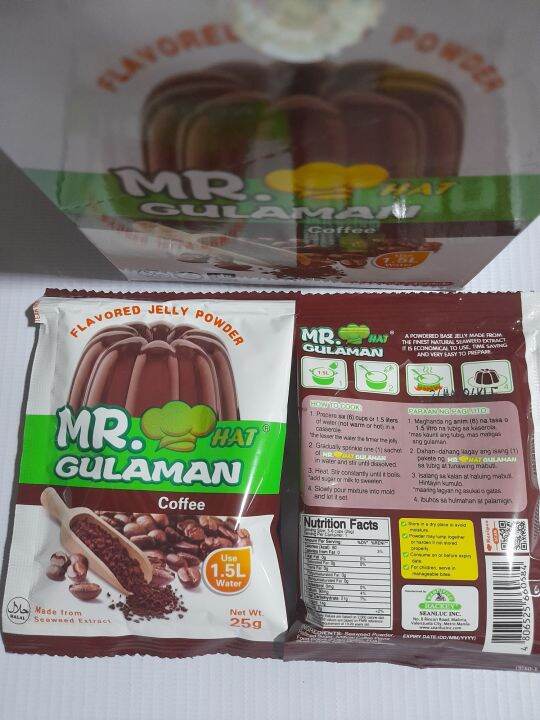 MR.HOT GULAMAN COFFEE JELLY 1 SACHET Lazada PH