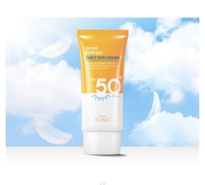 💥พร้อมส่ง💥scinic enjoy perfect daily sun cream spf50 PA+++ 50ml