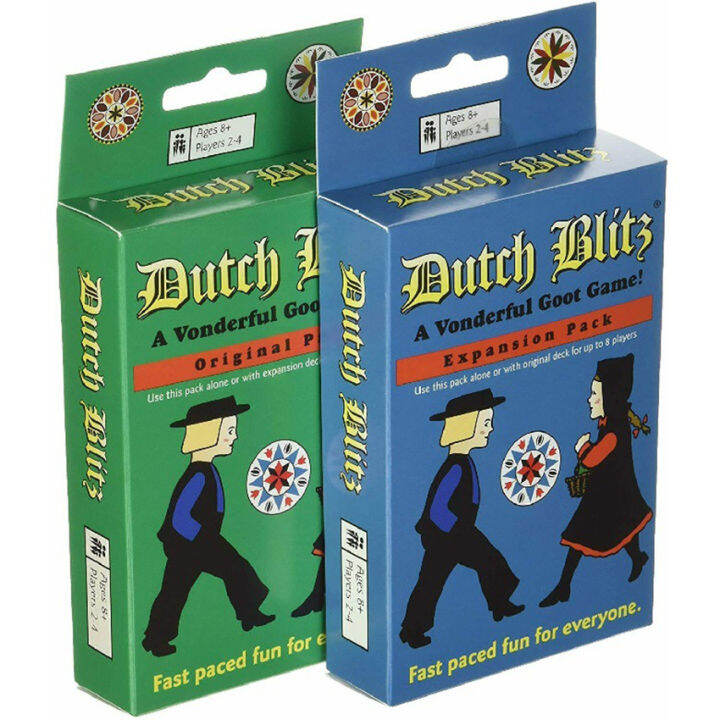 Dutch Blitz Basic and Expansion Pack Combo Card Game Set For Multiplayer Lazada PH
