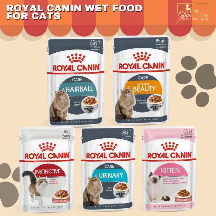 Royal Canin Wet Cat Food in pouch 85g Lazada PH