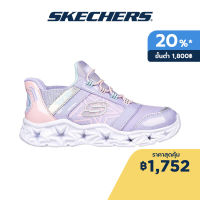 Skechers สเก็ตเชอร์ส รองเท้าเด็กผู้หญิง Girl Galaxy Light Shoes - 303701L-LVMT - Air-Cooled Memory Foam Air-Cooled Memory Foam Air-Cooled MF, Heel Pillow, Lights, On/Off Button, Slip-Ins