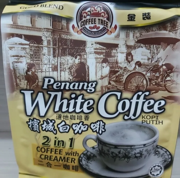 Kopi Putih Penang White Coffee 2in 1 Coffee Tree Malaysia Lazada Indonesia 0813