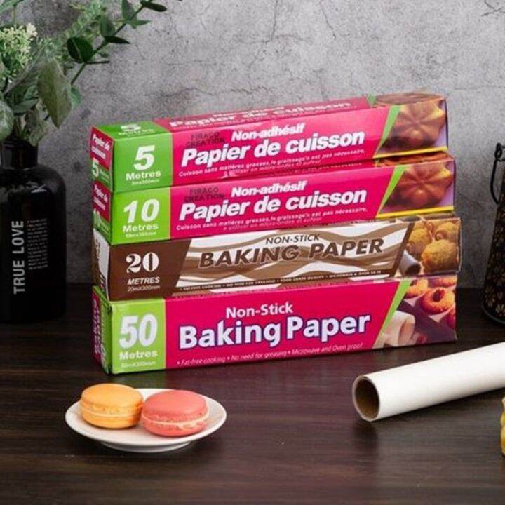 Baking Paper Double-sided Oil Paper Parchment  Kertas Bake Cake Kuih 