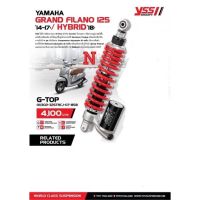 YSSแท้ สำหรับGrand Filano125(ปี14ขึ้นไป+)/grand Hybridปี18ขึ้นไปขนาด325มม