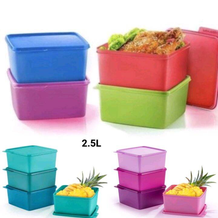 💖💖 Tupperware Snack & Stack (1pc) 2.5L | Lazada