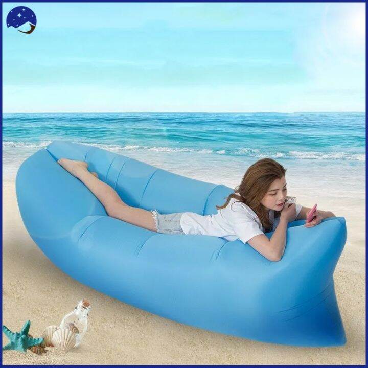 Camping Inflatable Sofa Portable Folding Chair Sleeping Bag Waterproof