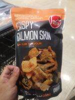 ecook​ โอยัวะ​ คางกุ้ง หนังปลา​ แซลมอน​ กรอบ​ รส​ ต้มยำ​ c​ srispy skin​ salmon​ or​ shrimp​ chins snack​ 70g