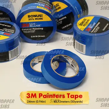 Painters Tape 50m x 0.5cm-5cm Masking Washi Easy Release No Trace Tape for  Multi-Surfaces